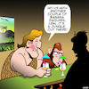 Cartoon: Its a jungle out there (small) by toons tagged tarzan,daiquiris,apes,chimpanzee,and,jane