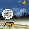 Cartoon: methane (small) by toons tagged methane,cow,over,the,moon,fairy,tales,cows