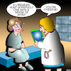 Cartoon: Pregnant (small) by toons tagged librarian,pregnant,overdue,library,doctor,diagnosis