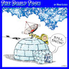 Cartoon: Satellite dish (small) by toons tagged eskimos,tv,reception,snow