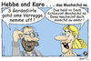 Cartoon: Hebbe ond Karo - dua Moohschd na (small) by TOSKIO-SCHWAEBISCH tagged toskio,vtms,cartoon,schwäbisch,tex,pander,most,moohschd,schwääbisch,schwäbisches
