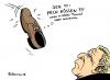 Cartoon: Der Schuh (small) by Pfohlmann tagged bush,george,irak,irakkrieg,schuh,schuhe
