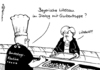 Cartoon: Mahlzeit (small) by Pfohlmann tagged wildsau,csu,gurkentruppe,fdp,bundeskanzlerin,merkel,cdu,koalition,schwarz,gelb,regierung,streit,bundestag,kantine,essen