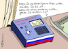 Cartoon: Putins Anrufbeantworter (small) by Pfohlmann tagged putin,russland,ukraine,krieg,invasion,telefon,anrufbeantworter,zar