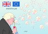 Cartoon: Brexit-Plan (small) by Erl tagged politik,brexit,großbritannien,eu,premierminister,boris,johnson,plan,nordirland,irland,backstop,grenzkontrollen,seifenblasen,karikatur,erl