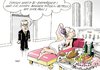 Cartoon: Dekadenz (small) by Erl tagged westerwelle,hartz,iv,dekadenz,rom,fdb,banker,boni,betteln