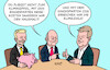 Cartoon: Galgenhumor (small) by Erl tagged politik,bundesregierung,ampel,umgehung,schuldenbremse,verfassungswidrig,urteil,karlsruhe,haushaltsloch,milliardenloch,suche,geld,euro,finanzminister,christian,lindner,fdp,einsparungen,sparschwein,bundeskanzler,olaf,scholz,galgenhumor,klimagipfel,einsparung,flug,wirtschaftsminister,klimaminister,robert,habeck,reisekosten,sanierung,haushalt,co2,erreichen,klimaziele,klima,klimawandel,erderwärmung,karikatur,erl