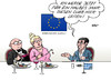 Cartoon: Griechenland (small) by Erl tagged eu,ministerrat,ratspräsidentschaft,griechenland,krise,vorsitz,arm,reich,essen,trinken,club,karikatur,erl