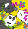 Cartoon: De la Bear (small) by Munguia tagged de,la,soul,feet,high,and,rising,cover,album,parody,parodies,spoof,version,fun,funny,bare,bears,escandalosos,cn,cartoon,network