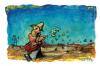 Cartoon: aussaat (small) by Kostas Koufogiorgos tagged agrarwirtschaft,bauern,subventionen