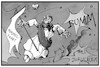 Cartoon: Himmelfahrt über Jerusalem (small) by Kostas Koufogiorgos tagged karikatur,koufogiorgos,illustration,cartoon,jesus,christi,himmelfahrt,jerusalem,christentum,nahost,konflikt,krieg,israel,palästina
