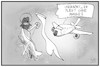 Cartoon: Maskenpflicht beim Fliegen (small) by Kostas Koufogiorgos tagged karikatur,koufogiorgos,illustration,cartoon,fliegen,maske,himmelfahrt,jesus,christus,feiertag,christentum,maskenpflicht,corona,pandemie