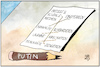 Cartoon: Putins Welt (small) by Kostas Koufogiorgos tagged karikatur,koufogiorgos,putin,demokratie,nawalny,ukraine,krieg,pressefreiheit,social,media