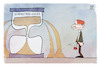 Cartoon: Quarantäne-Dauer (small) by Kostas Koufogiorgos tagged karikatur,koufogiorgos,illustration,cartoon,lauterbach,sanduhr,quarantäne,isolation,pandemie,gesundheitsminister,zeit,corona