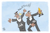 Cartoon: Wahlschlappe für die CDU (small) by Kostas Koufogiorgos tagged karikatur,koufogiorgos,rehlinger,hans,spd,cdu,oscar,preis,gewinn,niederlage,ohrfeige,schlag