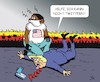 Cartoon: Anheizer Trump (small) by JotKa tagged bürgerrechte,demonstrationen,nationalgarde,donald,trump,twitter,george,floyd,rassismus,cops,polizeigewalt,amerika,aufruhr,unruhen,plünderung,politik,gewalt,gegengewalt