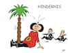 Cartoon: Hindernis (small) by JotKa tagged parteien,parteiausschluss,baerbock,palmer,wahlen,wahlkampf,wähler,umfragen
