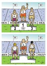 Cartoon: Olympic games (small) by JotKa tagged rio olympic games olympische spiele ioc doping russland sport schwimmen swimming dopingskandal