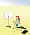 Cartoon: Orientierungshilfen 2 (small) by JotKa tagged orientierung,navigation,wandern,freizeit,lifestyle,wüste,gesellschaft,navi
