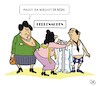 Cartoon: Passt (small) by JotKa tagged dressur,otto,mann,frau,er,sie,liebe,ehe,beziehungen,stress,erotik,mode,herrenmode,kleidung,handel,verkauf,schneider