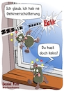 Cartoon: Gehirnerschütterung (small) by karicartoons tagged fliegen,licht,fenster,fensterscheibe,tiere,insekten,gehirnerschütterung,biologie,gehirn,unfall,schmerzen