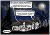 Cartoon: Pilzträume (small) by karicartoons tagged astronaut,beruf,jägerschnitzel,nacht,nachthimmel,philosophie,pilze,pilzsauce,sterne,traum,träumer,vollmond,wald,waldpilze