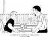Cartoon: In the diner (small) by Penguin_guy tagged diner,restaurant,kitchen,kueche,sauberkeit,essen,dinner,lunch,thomas,baehr