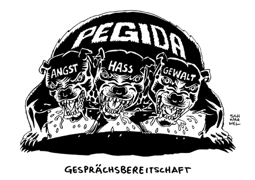Cartoon: Pegida AfD sächsischer Landtag (medium) by Schwarwel tagged pegida,afd,sächsischer,landtag,wut,angst,hass,gewalt,nazis,rechts,partei,karikatur,schwarwel,pegida,afd,sächsischer,landtag,wut,angst,hass,gewalt,nazis,rechts,partei,karikatur,schwarwel