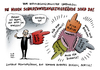 Cartoon: Drohnendebakel Euro Hawk (small) by Schwarwel tagged drohnendebakel,verteidugungsminister,de,maiziere,schuldzuweisung,kita,plätze,politik,flut,katastrofe,euro,krise,hawk,fehler,schuld,karikatur,schwarwel