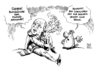 Cartoon: Steueraffäre Hoeneß Maulwurf (small) by Schwarwel tagged steueraffäre,hoeneß,finanzbehörden,maulwurf,karikatur,schwarwel,affäre,steuern,behörde,finazamt,herr,mauli
