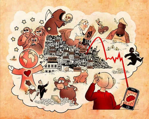 Cartoon: Hieronymus B. 2.0 (medium) by stewie tagged apocalypse