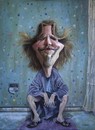 Cartoon: Jeff Bridges (small) by lloyy tagged jeff,bridges,movie,the,big,lebowski,actor,famous,people