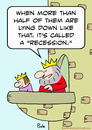 Cartoon: called recession king prince (small) by rmay tagged called,recession,king,prince