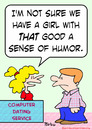 Cartoon: computer dating sense humor (small) by rmay tagged computer,dating,sense,humor