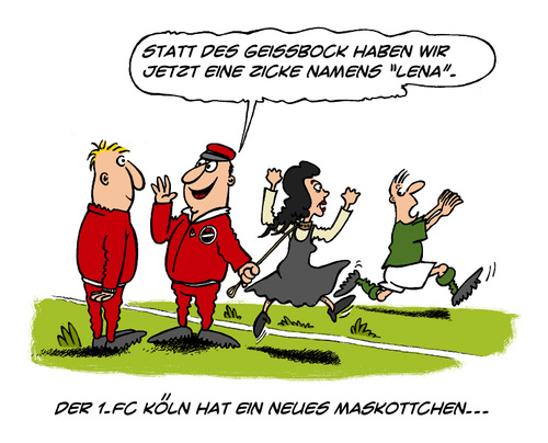 Cartoon: Was macht Lena jetzt? (medium) by Mario Schuster tagged karikatur,cartoon,lena,meyer,landrut,mario,schuster