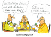 Cartoon: Flüchtlingsdiskussion (small) by Mario Schuster tagged flüchtlinge,deutschland,karikatur,cartoon,mario,schuster