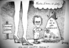 Cartoon: Was macht eigentlich Sarkozy? (small) by Mario Schuster tagged karikatur,cartoon,mario,schuster,gera,sarkozy,frankreich,napoleon