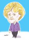 Cartoon: Angela Merkel (small) by Evan4sh tagged merkel,contest,caricature,evan4sh