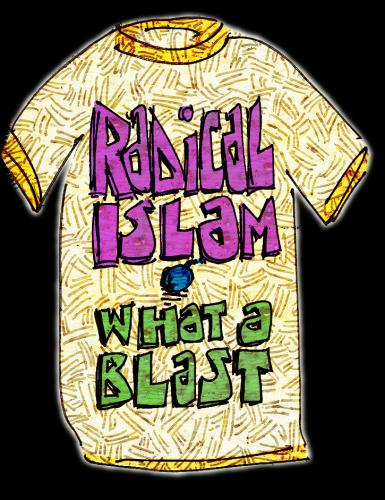 Cartoon: Radical Islam -- What a Blast (medium) by royblumenthal tagged bomb,blast,suicide,islam,tshirt