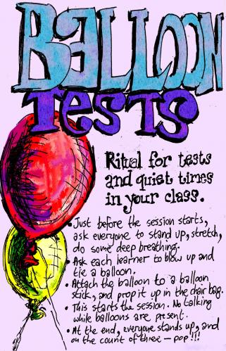 Cartoon: Resource -- Balloon Tests (medium) by royblumenthal tagged teacher,teachers,learning,learn,school,class,classroom,learner,ideas,idea,resource