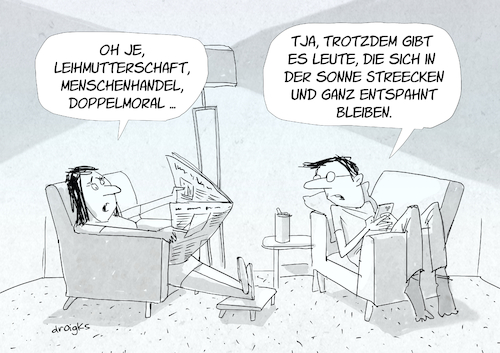 Cartoon: Leihmutter (medium) by droigks tagged vaterschaft,streeck,kabinett,rücktritt,doppelmoral,menschenhandel,affäre,fraktionsvorsitz,cdu,glaubwürdigkeit,jens,spahn,daniel,funke,leihmutterschaft,usa,verbot,ethik,moral,droigks,sohn,tochter,vaterschaft,streeck,kabinett,rücktritt,doppelmoral,affäre,fraktionsvorsitz,cdu,glaubwürdigkeit,jens,spahn,daniel,funke,leihmutterschaft,usa,verbot,ethik,moral,droigks,sohn,tochter