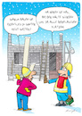 Cartoon: Handwerk im Winter (small) by droigks tagged handwerk,bau,hausbau,bauarbeiter,droigk,arbeitsverweigerung,winter,schnee,kälte,bier,bierflasche,baustelle,priorität