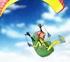 Paragliding first class