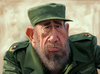 Cartoon: Castro (small) by jabir tagged castro,cuba