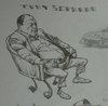Cartoon: Tony Soprano (small) by wwoeart tagged tony,soprano