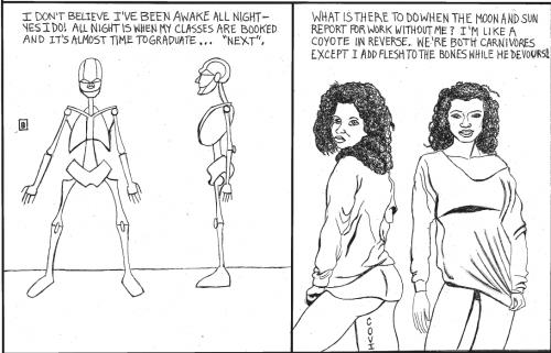 Cartoon: Meateaters (medium) by Tzod Earf tagged cartoon,carnivores,skeletons