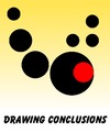 Cartoon: Drawing Conclusions (small) by Tzod Earf tagged period,conclusion,minimalism,red,black,yellow,white,visual,metaphor,justin,bieber