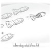 Cartoon: birdbee - fish (small) by birdbee tagged birdbee,snow,fish,angel,winter