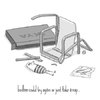 Cartoon: chair (small) by birdbee tagged birdbee assemble chair nap frustration