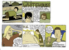 Cartoon: bed writers book (small) by marco petrella tagged whitehouse